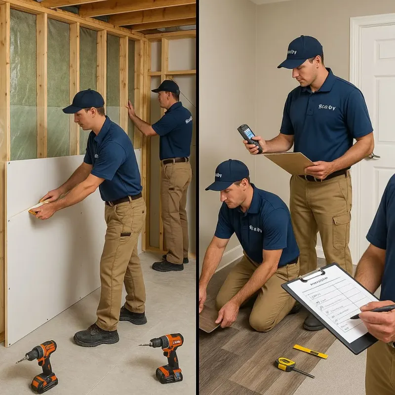 Repairs and Reconstruction process in Versailles, KY