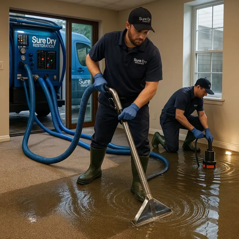 Water Extraction and Removal process in Versailles, KY